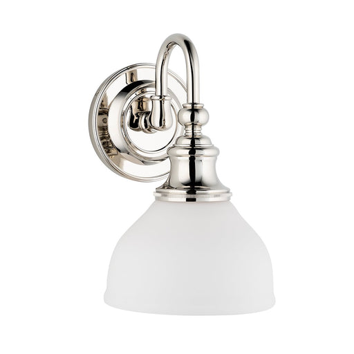 Sutton Bath Sconce in Polished Nickel