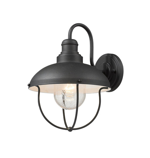 Ansel 1 Light 10.75" Outdoor Wall Light in Black