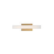 Vogue 18" LED Bath Vanity Light 5CCT in Natural Aged Brass