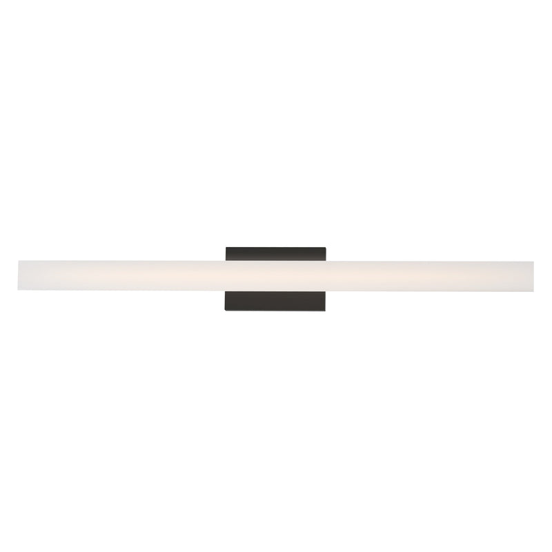 Vogue 36" LED Bath Vanity Light 5CCT in Black
