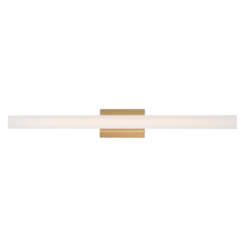 Vogue 36" LED Bath Vanity Light 5CCT in Natural Aged Brass