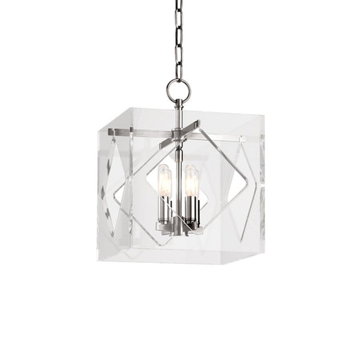 Travis 4-Light Chandelier in Polished Nickel