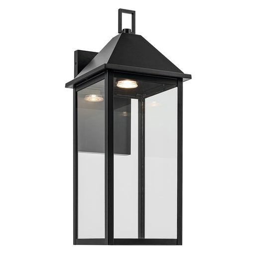 Prin Large Outdoor Wall Lantern in Black