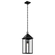 Prin Outdoor Lantern Pendant in Black