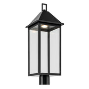 Prin Outdoor Post Light in Black