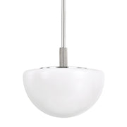Lethbridge Large Pendant in Polished Nickel