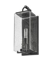 Sana 1 Light 6.75" Outdoor Wall Light in Clear Seedy