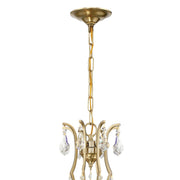 Cedar 8 Light 28" Chandelier in Vibrant Gold