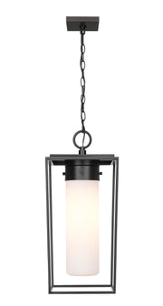 Sheridan 1 Light 10" Outdoor Chain Mount Ceiling Fixture in Black