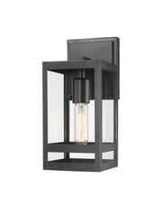 Nuri 1 Light 5.25" Outdoor Wall Light in Black