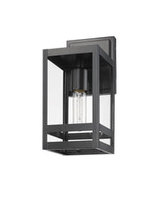 Nuri 1 Light 5.25" Outdoor Wall Light in Black