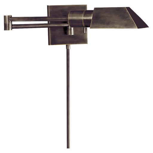 VC CLASSIC One Light Swing Arm Wall Lamp in Bronze