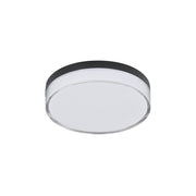 Edge 7" LED Flush Mount in Black