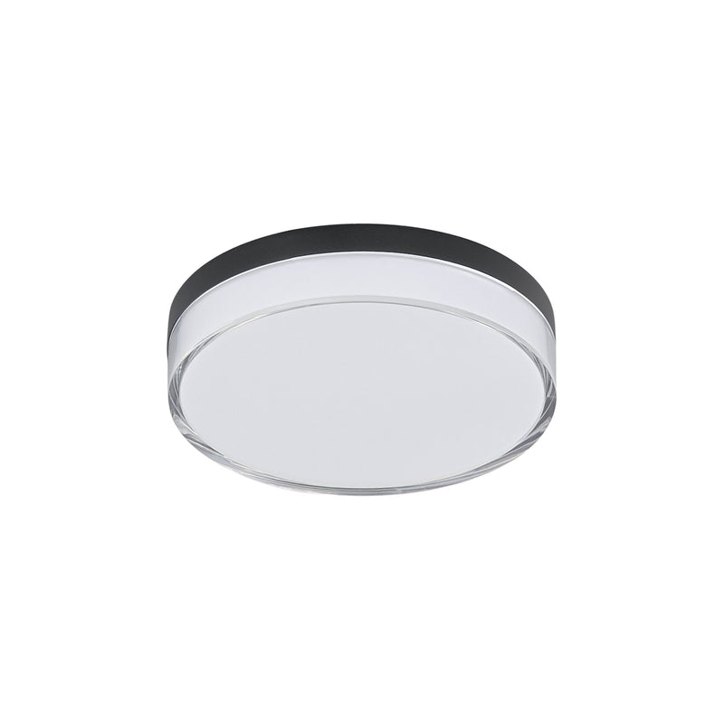 Edge 7" LED Flush Mount in Black