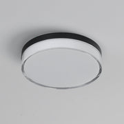 Edge 7" LED Flush Mount in Black
