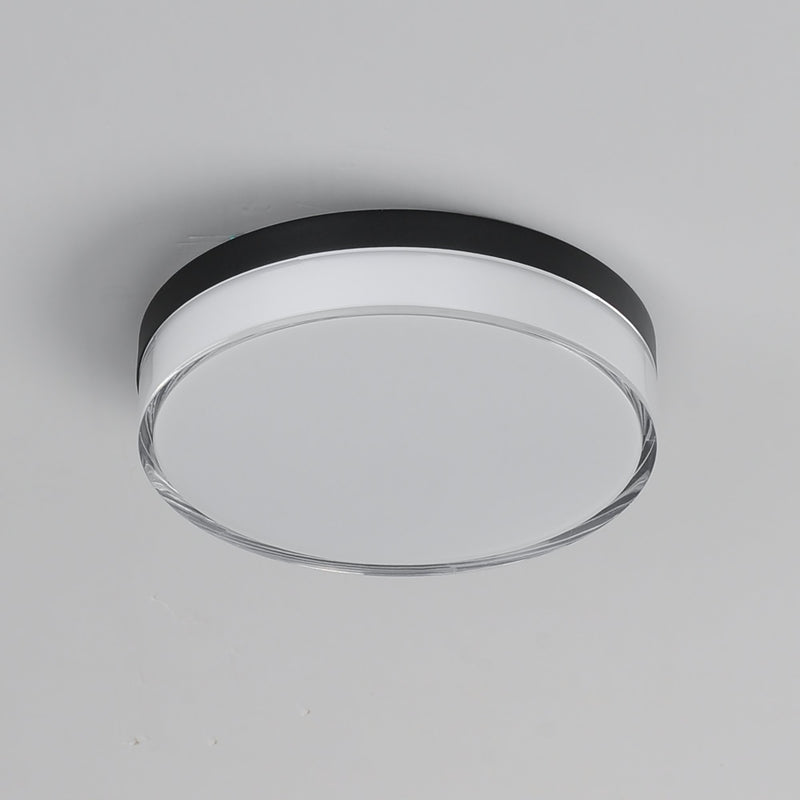 Edge 7" LED Flush Mount in Black