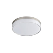 Edge 7" LED Flush Mount in Satin Nickel