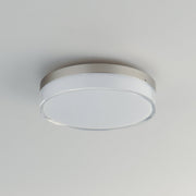 Edge 7" LED Flush Mount in Satin Nickel