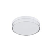 Edge 7" LED Flush Mount in White