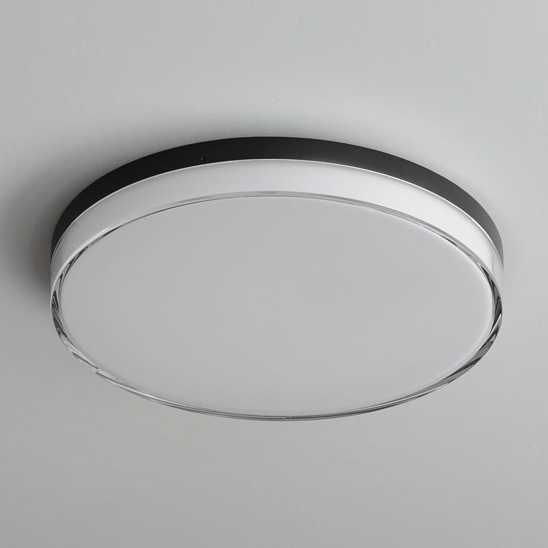 Edge 11" LED Flush Mount in Black