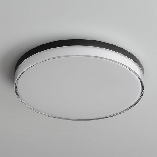 Edge 11" LED Flush Mount in Black
