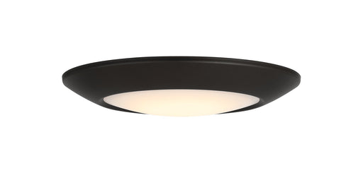 9.4" LED Disc Flush Mount in Matte Black