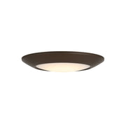 9.4" LED Disc Flush Mount in Bronze