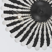 Rylee 3 Light 12.5" Flush Mount in Matte Black