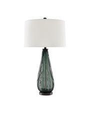 Nightcap Table Lamp in Blue-Gray / Clear