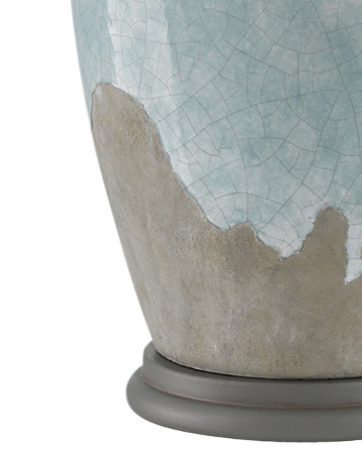 Chatswood Table Lamp in Blue-Green / Gray