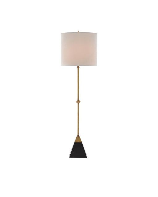 Recluse Table Lamp in Vintage Brass / Black