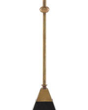Recluse Table Lamp in Vintage Brass / Black