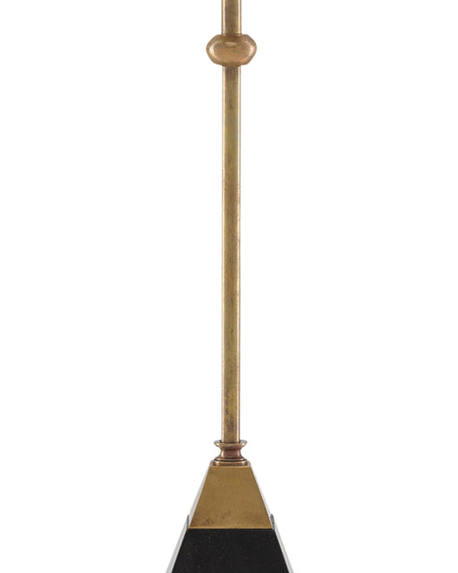 Recluse Table Lamp in Vintage Brass / Black