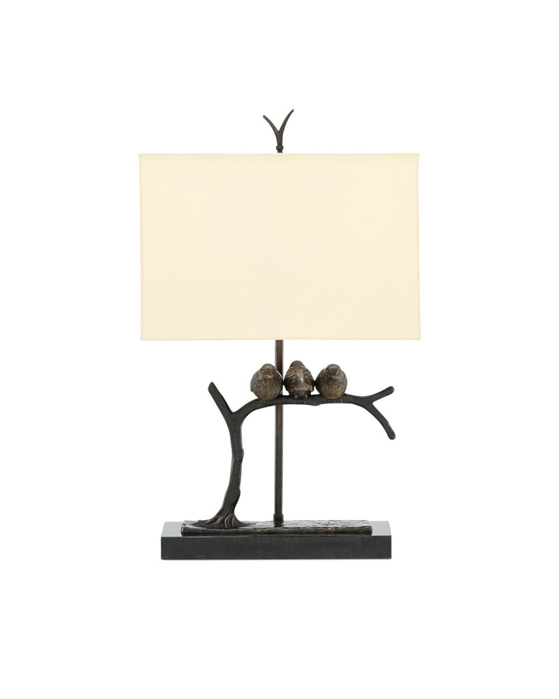Sparrow Table Lamp in Bronze / Black