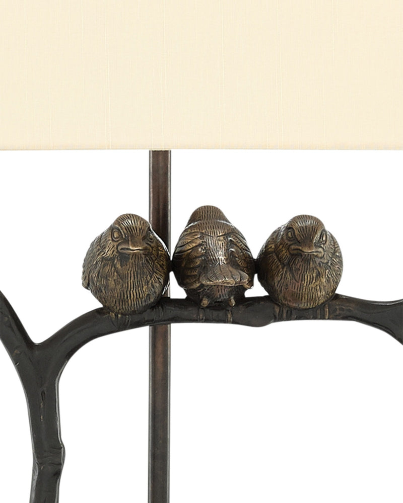 Sparrow Table Lamp in Bronze / Black