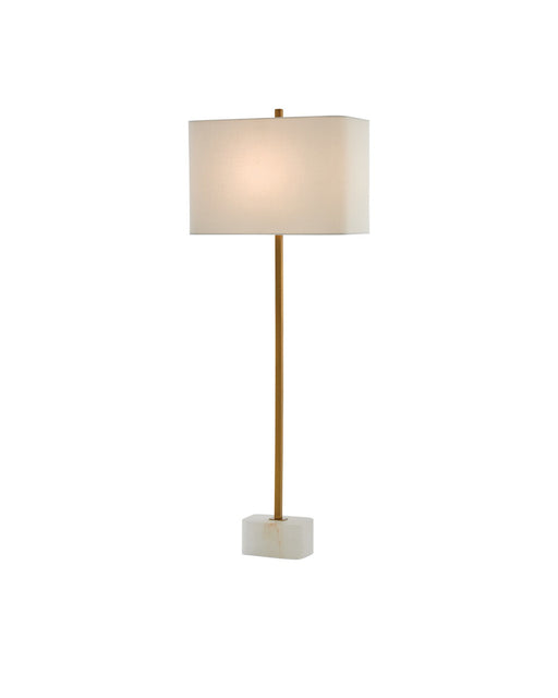 Felix Table Lamp in Natural / Antique Brass