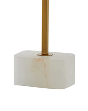 Felix Table Lamp in Natural / Antique Brass