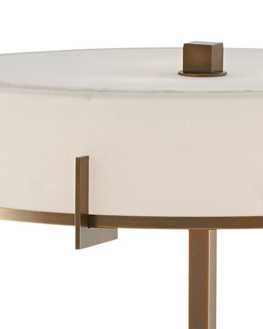 Jacobi Table Lamp in Antique Brass / Black