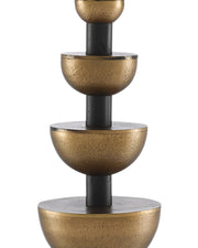 Chastain Table Lamp in Antique Brass / Black