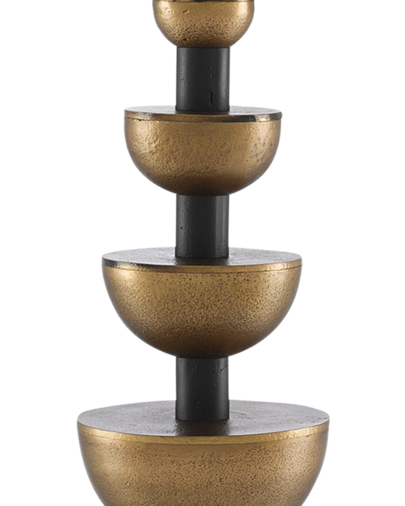 Chastain Table Lamp in Antique Brass / Black