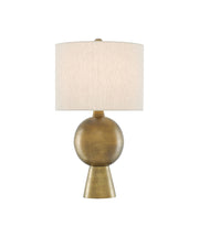 Rami Table Lamp in Antique Brass