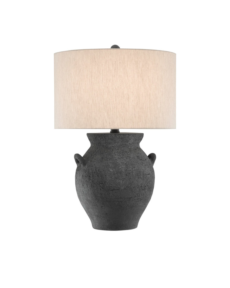 Anza Table Lamp in Black Ash