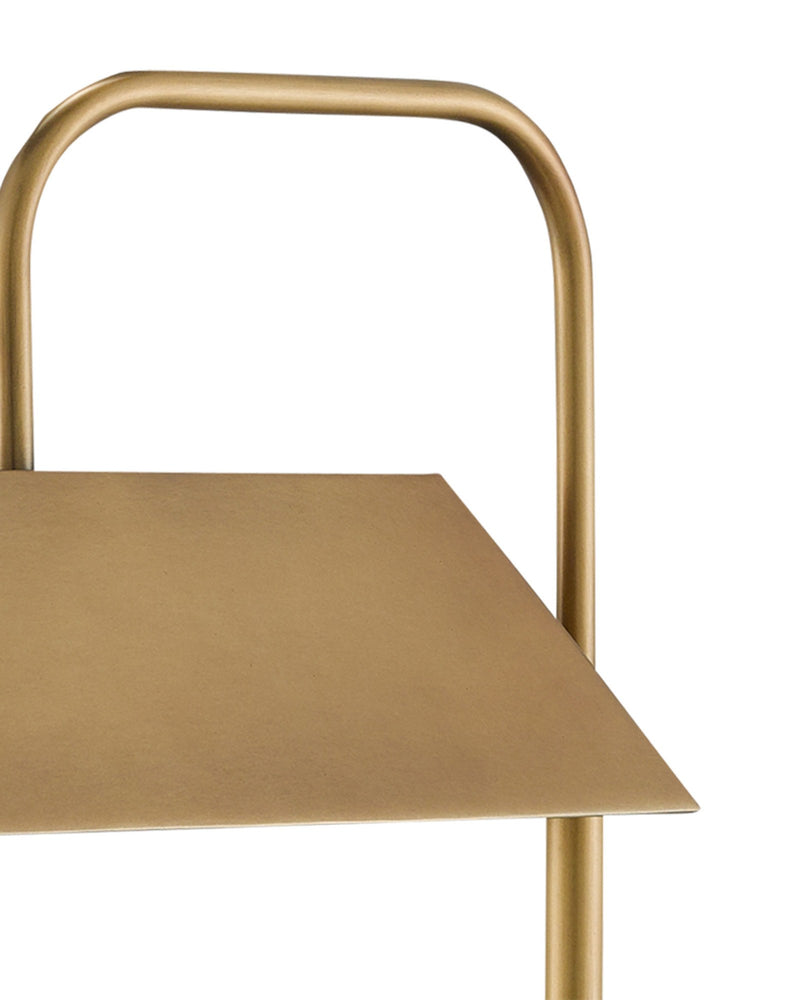 Hoxton Table Lamp in Light Antique Brass