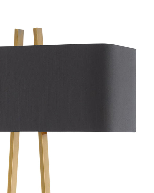 Adorn Large Table Lamp in Antique Brass / Black