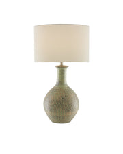 Loro Table Lamp in Moss Green