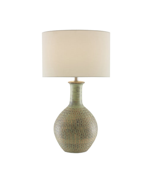 Loro Table Lamp in Moss Green
