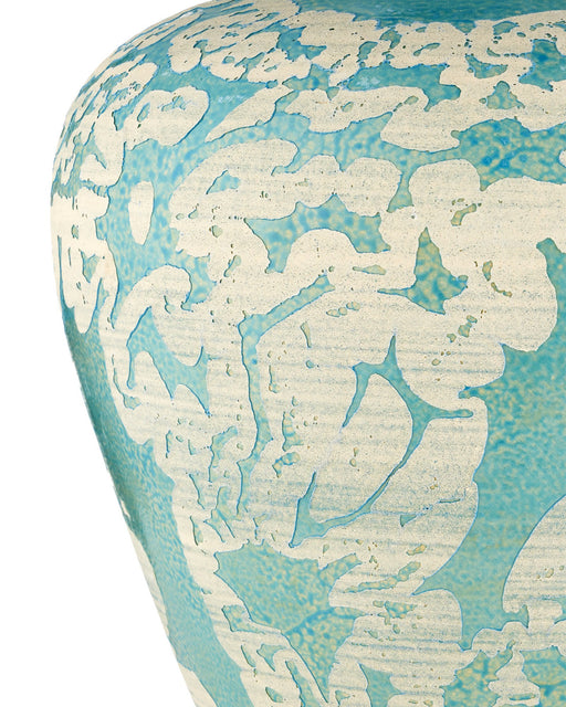 Mimi Table Lamp in Aqua / Cream