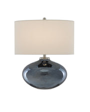 Lucent Table Lamp in Blue Mirror / Polished Nickel