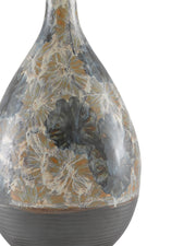 Frangipani Table Lamp in Cream / Blue / Brown