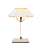 Daphne Table Lamp in Ivory / Gold